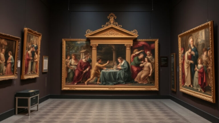 Art museums spend substantial funds to repair compromised historical paintings with great success.