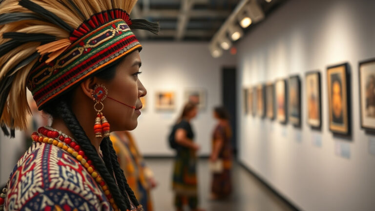 Native Cultural Expressions Experience Worldwide Acclaim By Way of Museum Exhibitions Across the Globe